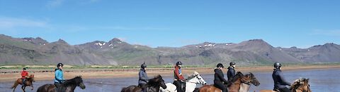 Reittour_Island_Löngufjörur_Strandritt